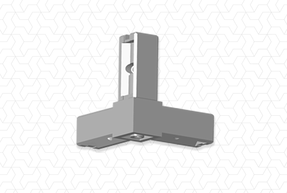 Giunto 15x15 3 vie piedino