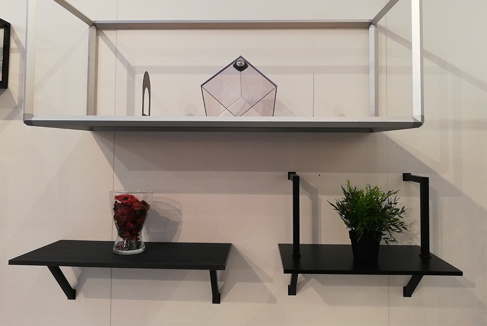 Giunto 20x20 3 vie piedino 45°