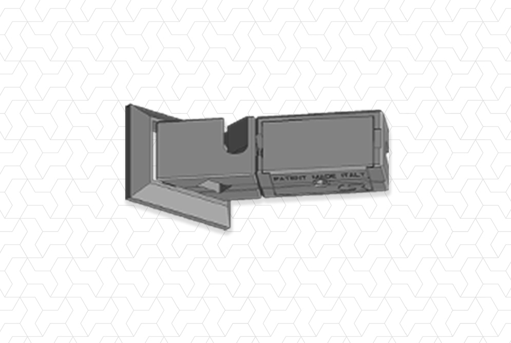 Giunto 20x20 4 vie scomparsa