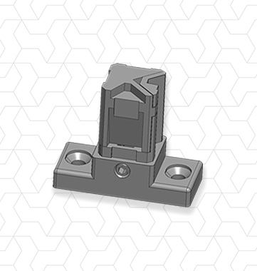 Giunto 25x25x1,2mm 1 via